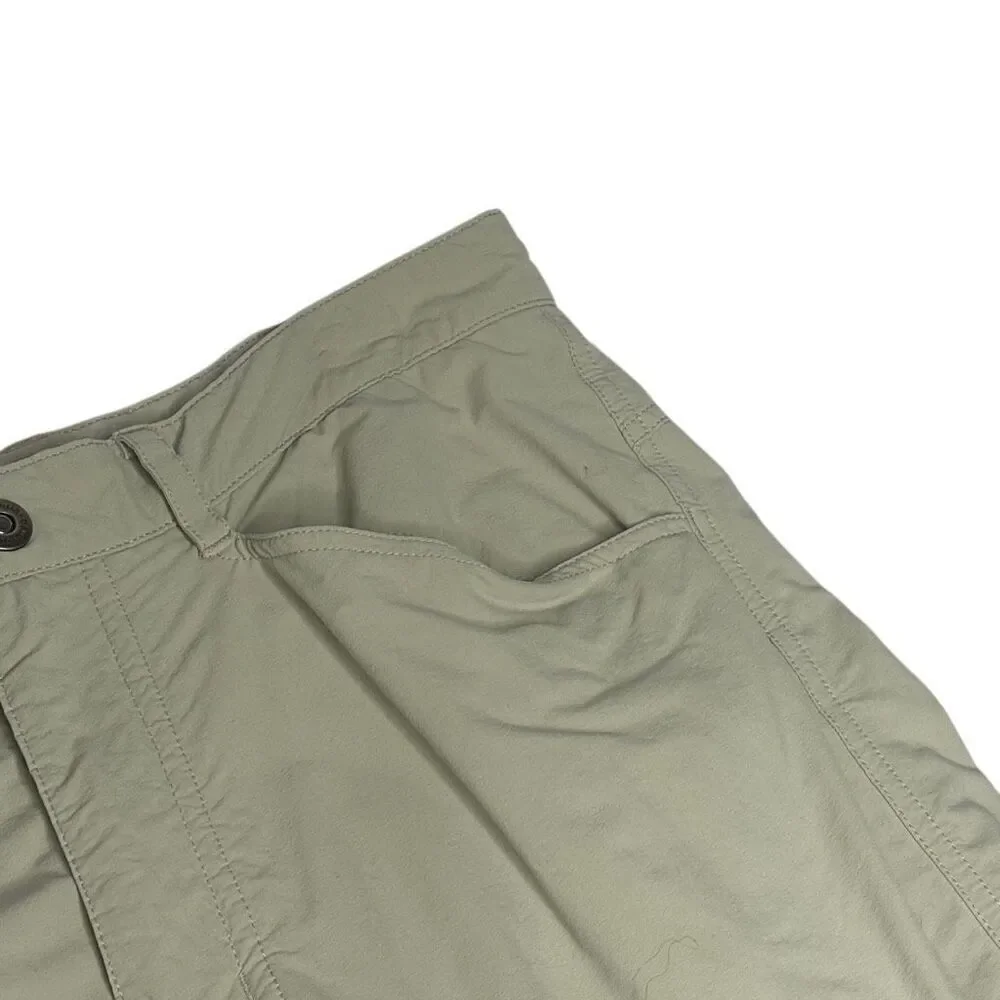 Patagonia khaki lightweight quick dry hiking shorts size 35 - Picture 4 of 12